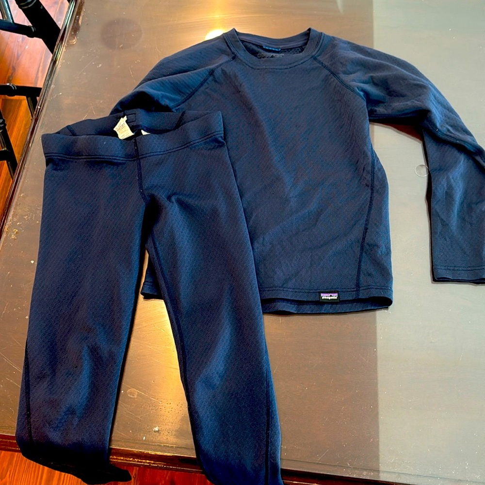 Kids Patagonia base layer set